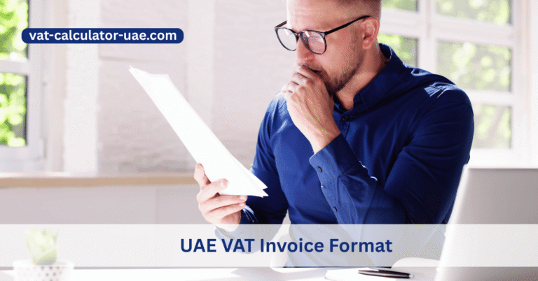 UAE VAT Invoice Format